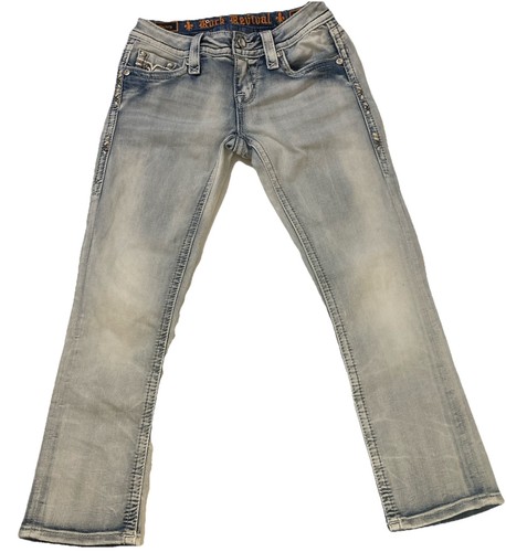 Rock revival nancy capri jeans - revival,